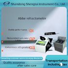 ST-121C Abbe refractometer is visually aimed, and the digital display reading can be temperature corrected