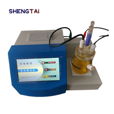 Determination of moisture content in transformer oil during operation of micro moisture analyzer (coulometric method)