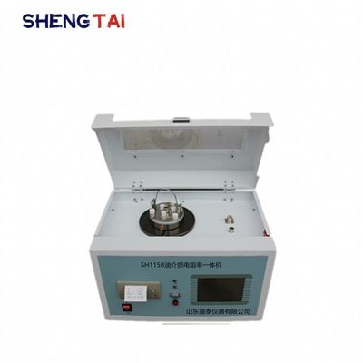Insulating Oil Dielectric Loss And Resistivity Tester SH115B ( Automatic Cleaning )  AC-DC-AC