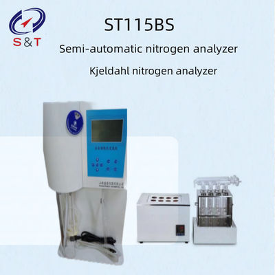 Semi Automatic Kjeldahl Nitrogen Analyzer Feed Testing Instrument For Feed Food Grain