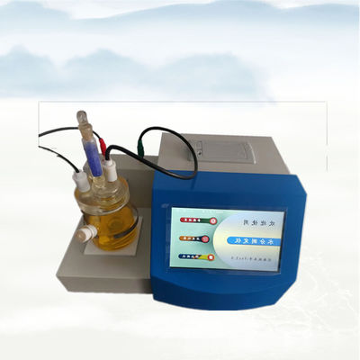 Het automatische meetapparaat van de Spoorvochtigheid voor de Hydraulische vochtigheid van de olieolie analyseert de meter van de de olievochtigheid van Karl fischer