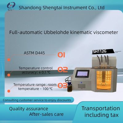 SH112G Fully Auto Kinematic Viscosity Tester