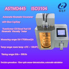 ASTM D445 Auto Kinematic Viscometer Glass Capillary Transformer Oil Testing Equipment