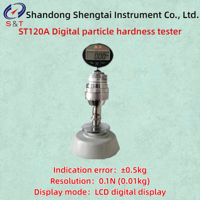 0.1N (0.01kg) Resolution Digital Particle Hardness Tester ST120A Indication Error: ±0.5kg