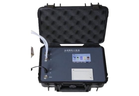 IP67 Portable Oil Particle Pollution Meter Offline Detection 5-60mL/Min ISO4406