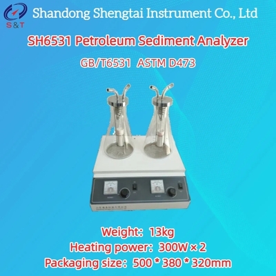 ASTM D473 Petroleum Sediment Analyzer Dual Structure 300W Heating