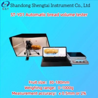 Automatic Bread Volume Tester Weighing 0-1000g 2000 Sets Storage Food Industry ST-Y01