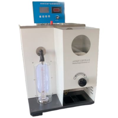 Single Hole Manual Compressor Refrigeration Distillation Range Meter 0 - 400℃ ASTM D86