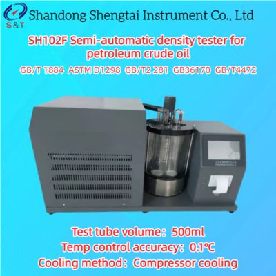 Libe Oil Semi-Automatic Density Tester 0-100℃ Compressor Cooling ASTM D1298