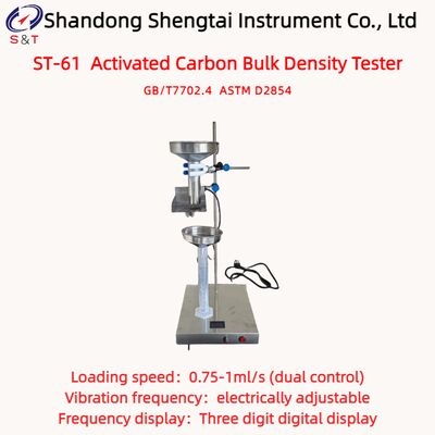 Activated Carbon Bulk Density Tester Loading 0.75 - 1ml/S Dual Control ASTM D2854
