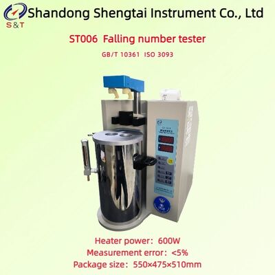 ST006 Grain And Flour Falling Number Tester Heating Power 600W Hagbery-Perten Mode ISO 3093