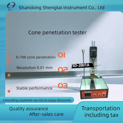 GB/T269 Standard Lubricating Grease Cone Penetration Tester SD2801A High Accuracy