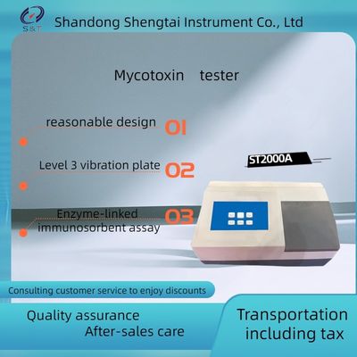 ST-2000A Mycotoxin tester enzyme-linked immunosorbent assay Rich computing modes