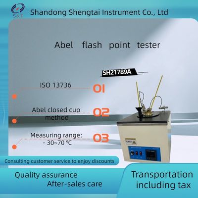 Flash point of aviation (jet) fuel SH21789A  Flash Point Testing Instruments Abelian Closed Cup Method