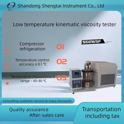 Gb/T265 Low Temperature Kinematic Viscosity Tester / Lab Test Instruments
