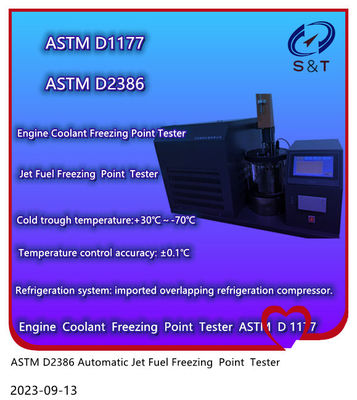 Jet Fuel Antifreeze Instrument Engine Coolant Freezing Point Tester ASTM D2386