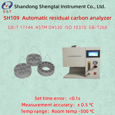 Automatische koolstofresidualanalysator Astm D4530 Micro methode 0,10%M/M-30,0%M/M