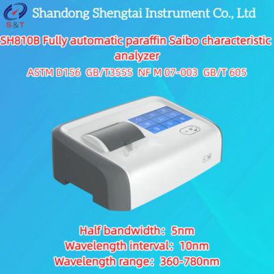 Fully Automatic Paraffin Saybolt Color Analyzer 360-780nm ASTM D156