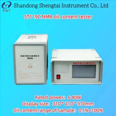 NMR-oliegehaltetester Monsteroliegehalte 0,1% tot 100% ARM9-processors ST119C