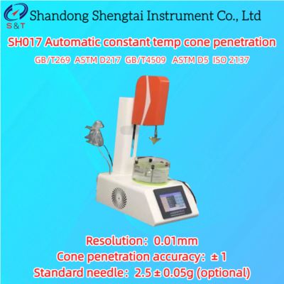 Automatische constante temperatuur kegelpenetratie 0 - 700CPT vuurvaste modder ASTM D217