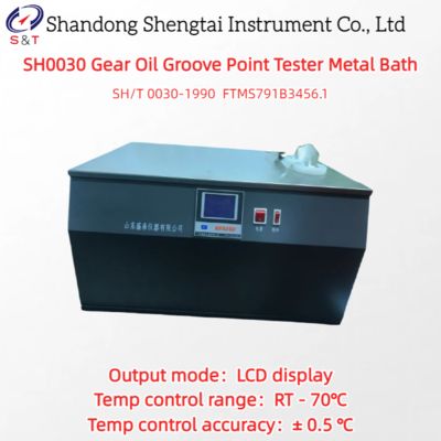 Versnellingsbakolie Groefpunt Tester RT - 70℃ Metalen Bad LCD-scherm ± 0,5 ℃ FTMS791B3456.1