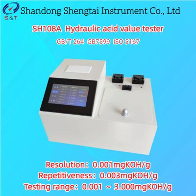 Hydraulic Acid Value Tester 0.001 ～ 3.000mgKOH/G Color Indicator Method ISO 5167