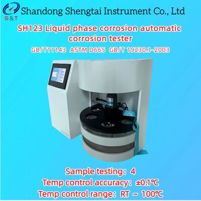 Vloeibare fase corrosie automatische corrosie tester RT ?? 100°C PT100 Sensor ASTM D665