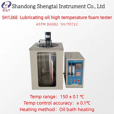 2 Tubes Smeerolie Hoge Temperatuur Schuimtester 0 ～ 150 ± 0.1 ℃ ASTM D6082