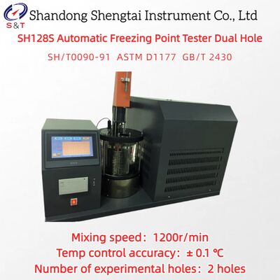 Dual Holes Automatische Vriespunttester -70℃ ～ +30 ℃ Roeren 1200r/min ASTM D1177