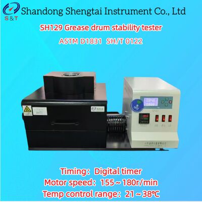 2 Werkeenheid Grijstdrum Stabiliteitstester 21 ̊38°C PT100 Sensor Digitale Timer ASTM D1831