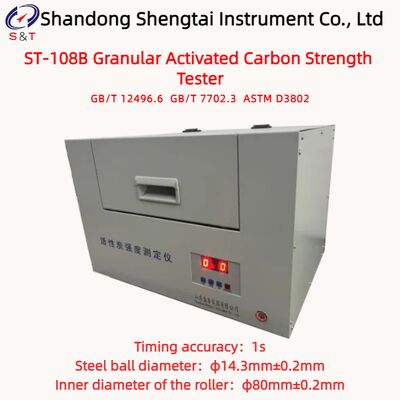 Kolen deeltjes slijtvastheid tester Roller 50 ± 2r/min Volledig verzegeld ontwerp ASTM D3802