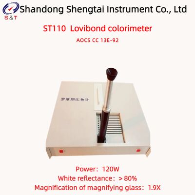 1.9X Eetbare Olie Lovibond Kleurmeter Rood 0.1~79.9 Lovibond Eenheid AOCS CC 13E-92