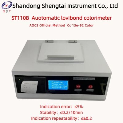 Raapolie Automatische Lovibond Kleurmeter Stabiliteit ≤0.2/10min Cc 13e-92 Kleur