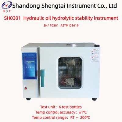 Hydrolytisch stabiliteitsmeetapparaat van ASTM D2619 voor hydraulische vloeistoffen RT ~ 200℃ Drankflesmethode