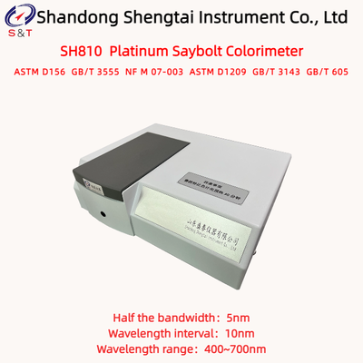 Platinum Saybolt Colorimeter golflengtebereik 400~700nm Test 0~200% ASTM D156
