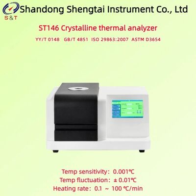 Kristallijne thermische analyzer 0 ~ ±600mW Verwarmingssnelheid 0.1 ~ 100 °C/Min USP<891>