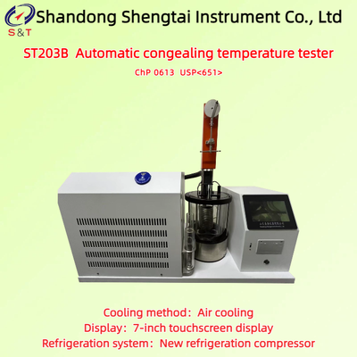 Polyethyleenglycol Stollingstemperatuur Analysator -30℃ ~ +80℃ Luchtkoeling USP 41 651