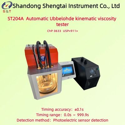 Automatische Ubbelohde Kinematische Viscositeitsmeter Meting 0,6 ~ 1000 mm²/s USP<911>