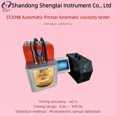 Auto Medicant Pinstar Kinematische Viscositeitsanalysator 10 ～ 100℃ Meting 0.6 ～ 17000 Mm²/S ChP 0633