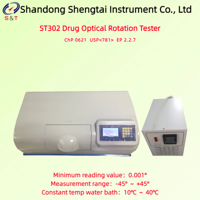 Optische rotatieanalysator met glucoseatropine-sulfaat Meet -45° +45° Temp 10 40°C EP 2.2.7