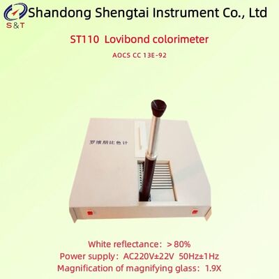 Lovibond Kleurenmeter Rode Testbereik 0,1~79,9 Lovibond Eenheid Vergroting 1,9X AOCS CC 13E-92