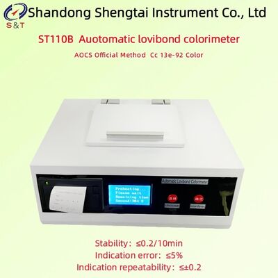 Kookolie Lovibond Tintometer Neutraal Grijz 0.1?? 3.9 Lovibond Eenheid Grootscherm LCD Display AOCS CC 13E-92