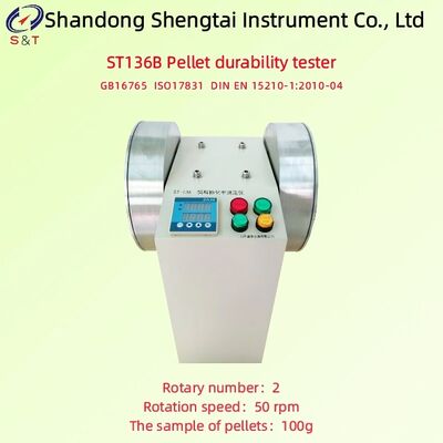 Verdunningsmestkorrel Duurzaamheid Tester Dubbele Roterende Bak Toerental 500Rpm Snelheid 50Rpm ST136B